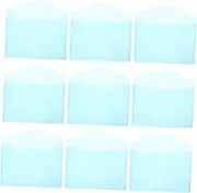 COOPHYA 10pcs Waterproof File Folders Button File Bags Office Document Storage Bags A4
