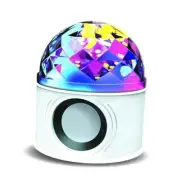 Disco Ball Speaker, 6 Light Modes, Bluetooth Speaker, USB Powered,