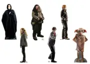 Harry Potter Variety Mini Cardboard Cutout Pack of 6 with harry, Hagrid & Snape