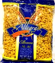 Lot of 4 Allegra La Moderna Elbows No. 35 Macaroni Elbow Pasta 16 oz. 100% Durum