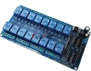 12V 16-Channel Relay Module with Optocoupler Low Level Triger for Arduino