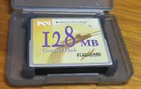 在飛比找露天拍賣優惠-PQI-- Compact Flash Card 128M記