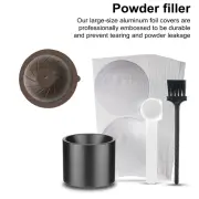 Foil Lids for Vertuo Coffee Pods Reusable Nespresso Refillable Kit with Easy