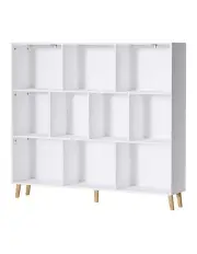 [Artiss] Bookshelf 3 Tiers in White