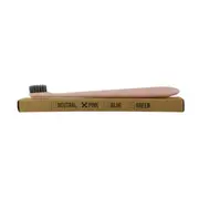 Karbonoir Soft Toothbrush with Activated Charcoal Pink