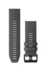Garmin 010-12864-20 QuickFit 26 mm Slate Gray Silicone Replacement Watch Strap
