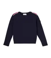 [Moncler Enfant] Moncler Enfant Virgin wool sweater Y 14 blue