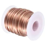 Soft Copper Wire (10 Gauge, 31 FT), 99.9% Pure Bare Copper Wire for Crafts