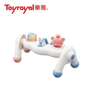 日本《樂雅 Toyroyal》寶寶二合一智育健力架