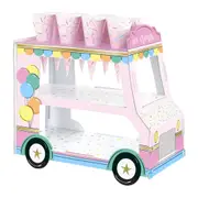 Rainbow Birthday Sweets Ice Cream Van Treat Stand