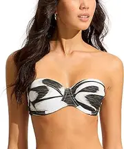 [Seafolly] Women's Underwire Bustier Bralette Bikini Top Swimsuit