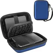ProCase Hard Drive Case 2.5 Inch Compatible with Western Digital Elements WD Canvio Basics Seagate Backup Plus Slim Expansion 1TB 2TB 3TB 4TB, Portable External Hard Drive Carrying Case -Navy