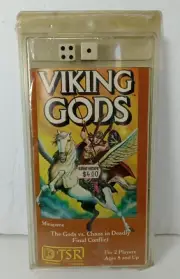 Vintage New 1982 Viking Gods Minigame TSR - Still in Shrink Wrap w/ Price Label