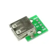 10PCS Type A Female USB To DIP Adapter Converter For Arduino 2.54MM PCB Board