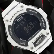 Casio Tough SOLAR 120-Lap Memory Stopwatch Sports Watch WS-220C-7BV Brand New