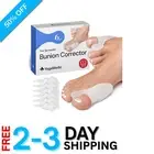 Silicone Toe Corrector Set - Comfortable Spacers for Hallux Valgus Relief