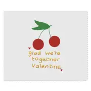 2 x 'Glad We're Together Valentine' Lens Cleaning Cloths (LC00031766)