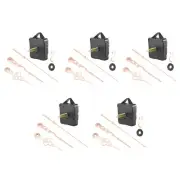1X(5Pcs 31MM Long Shaft DIY Quartz Clock Movement Mechanism Motor Kit for2479