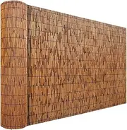 Decorative Fences, Bamboo Privacy Screen, Fencing Rolls, Bamboo ReedFencing, Hand-Woven, Easy to Install, Sun Shade, Waterproof, Breathable,2 3 4 5 6 7 8ft High(1 * 4m(3.3 * 13.1ft))