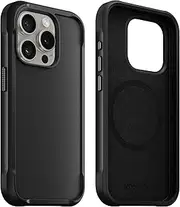 Nomad Rugged Case for iPhone 15 Pro, Shadow Black