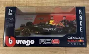 2022 Max Verstappen Oracle Red Bull 1/43 Formula 1 Burago F1 Diecast