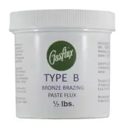 Gasflux Type B high temp brazing flux paste for bronze & nickel silver alloys