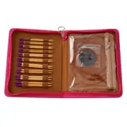Circular Knitting Needle Bamboo Needle Interchangeable Crochet Hook for Craft