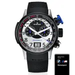 【EDOX 伊度】限量賽車錶 BMW M MOTOSPORT 賽車計時石英錶/48MM(E38001.TINNBU.BN)