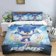 v2872 Bed Sheets Cartoon Game Animals Patterns Comforter Bedding Set,Duvet Cover Bed Set Quilt Cover Pillowcase,King Queen Size Bedding Set 3-Piece Be