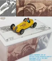 MINIATURE VOLAREBRASIL 1/43 ALFA ROMEO 8C 308 HENRIQUE CASINI - INTERLAGOS 1951