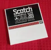 SCOTCH 203 Reel to Reel Recording Tape (New/Sealed)