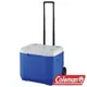 ├登山樂┤美國 Coleman 56L行動拉桿托輪冰箱 # CM-27863 海洋藍