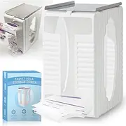 TreaHome Breastmilk Storage Container for Fridge, Breastmilk Freezer Organizer, Breast Milk Storage Bags Freezer with Metal Quick Freeze Tray, Breastfeeding Essentials