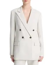 Vince Soft Sculpture Double-Breasted Blazer