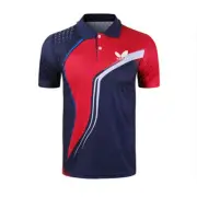 New Quick-drying men's Tops table tennis wear tennis clothes T shirts