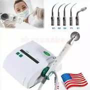 Dental Piezo Ultrasonic Scaler fit EMS Cavitron with LED Handpiece 5* Tips UPS