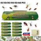 60X Cockroach Trap Bait Sticky Traps Glue Cockroaches Insect Bug Pest Control AU