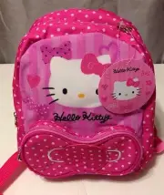 11" Hello Kitty Bow-Tie backpack by Sanrio Pink.Conforms to CPSC safety standard