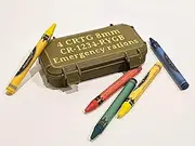 [Generic] Crayon Eater Marine Corps Tactical ammo case gag gift U S M C Military Infantry