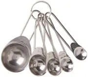 Prepworks by Progressive Stainless Steel Measuring Spoons - Set of 5,Silver
