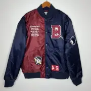 Dreamland Knocksville Nylon Varsity Jacket Satin Bomber Snap Up Size Mens Small