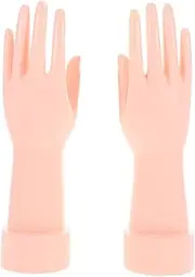 CANIGHT 2pcs Hand Model Holder Countertop Ring Holder for Jewelry Display Vertical Trinket Stand for Gloves Hand Shaped Glove Stand Ideal for Ring Supplies and Trinket Organization