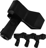 COMPUKAS 4Pcs Wireless Microphone Holder Clamp Mic Clip for Wireless Microphones for Ktv Stage Performances Concerts and Professional Recording Environments