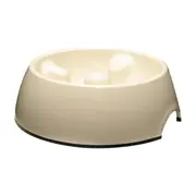 Dogit Anti Gulp Dog Dish White