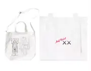 KAWS x Uniqlo Warhol Graphic Tote Bag White BRAND NEW