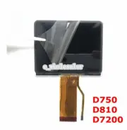 Original D7200 D810 D750 LCD Display Screen + Backlight For NIKON Camera Parts