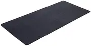 MotionTex Exercise Equipment Mat for Under Treadmill, Rowing Machine, Elliptical Machine, Fitness Equipment, Home Gym Floor Protection, 30" x 66", Black