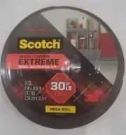 Scotch-Mount Double Sided Mounting Tape Heavy Duty, Black Extreme Mounting Tape,