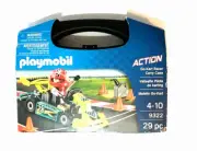 Playmobil Action Go-Kart Racer Carry Case 29 Pcs Building Set #9322 Fun Gift New