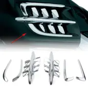 Chrome Fairing Premier Shark Gills Set For Honda Goldwing GL1800 01-11